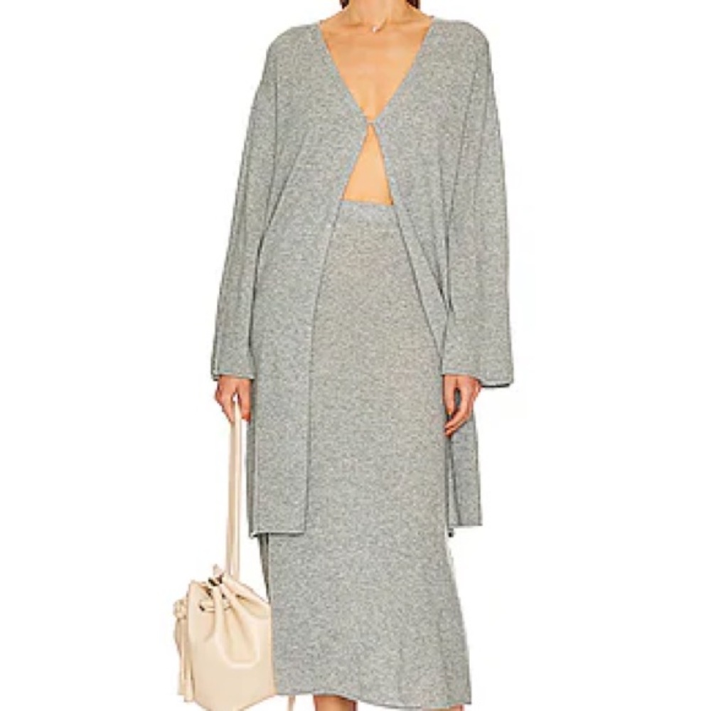 Helsa Einer Cashmere Cardigan